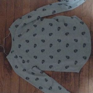 Skull long sleeve shirt